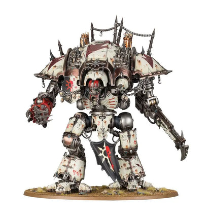 Chaos Knight miniature from Warhammer Chaos Knights Knight Ruinator Diabolus Heavy series
