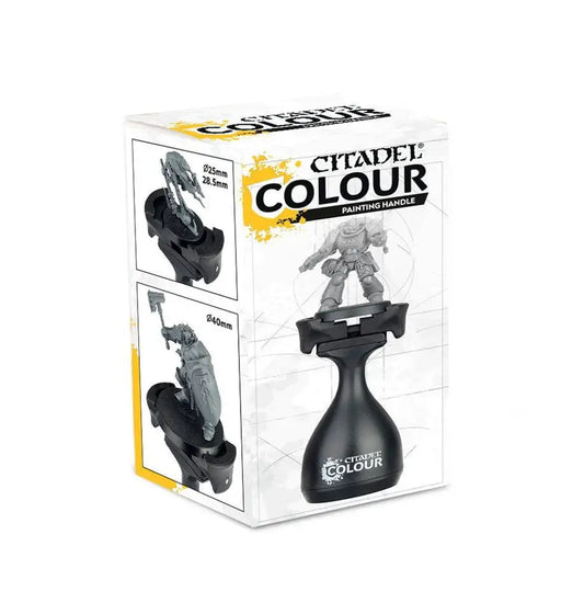 Citadel Colour Painting Handle packaging for Warhammer miniatures and trading cards