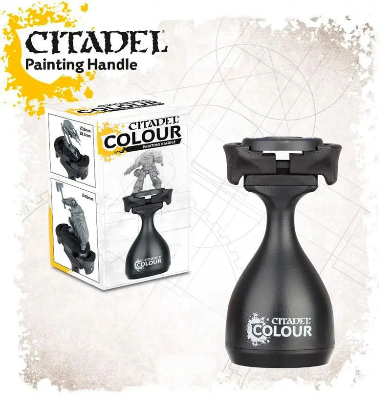 Black Miniature Painting Handle from Warhammer Citadel Colour for hobbyists and collectors