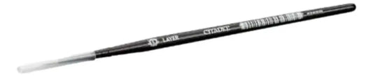 Black and silver mechanical pencil for precision with Warhammer Citadel Medium Layer Brush
