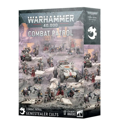 Warhammer Combat Patrol Genestealer Cults miniatures set with hybrid metamorphs and 17 figures