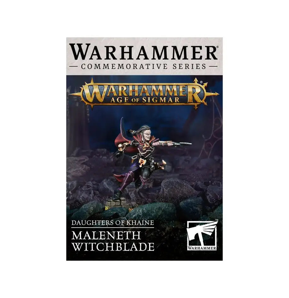 Maleneth Witchblade miniature from Warhammer: Daughters of Khaine product line