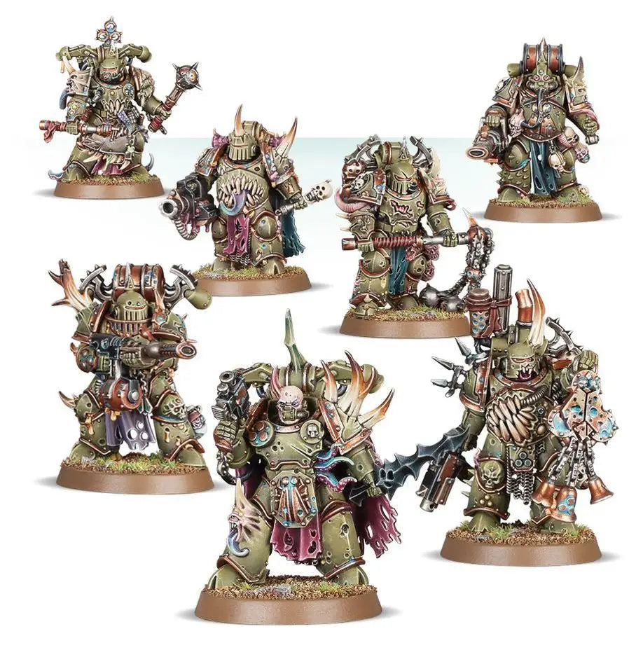 Warhammer: DEATH GUARD PLAGUE MARINES