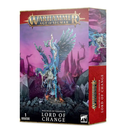 Warhammer Age of Sigmar Disciples of Tzeentch Lord of Change miniature kit for tabletop gaming