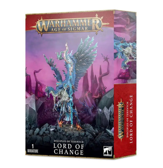 Warhammer Age of Sigmar Disciples of Tzeentch Lord of Change miniature kit for tabletop gaming