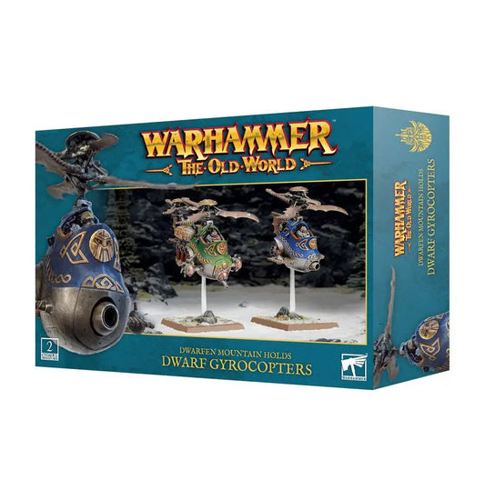 Warhammer The Old World Dwarfen Mountain Holds Gyrocopters and Gyrobombers box set