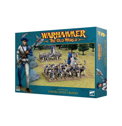 Warhammer Empire State Troops box for the Empire State army in tabletop games