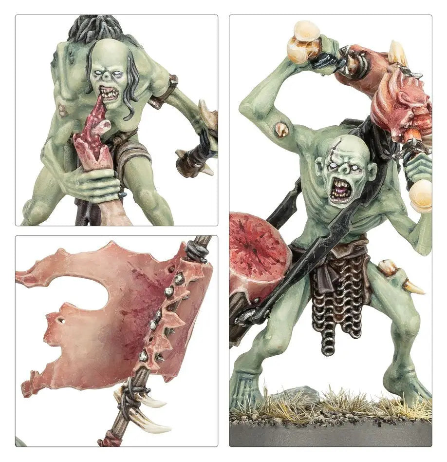 Grotesque Zombie-Like Figurines from Warhammer’s FLESH-EATER COURTS Cryptguard Kit