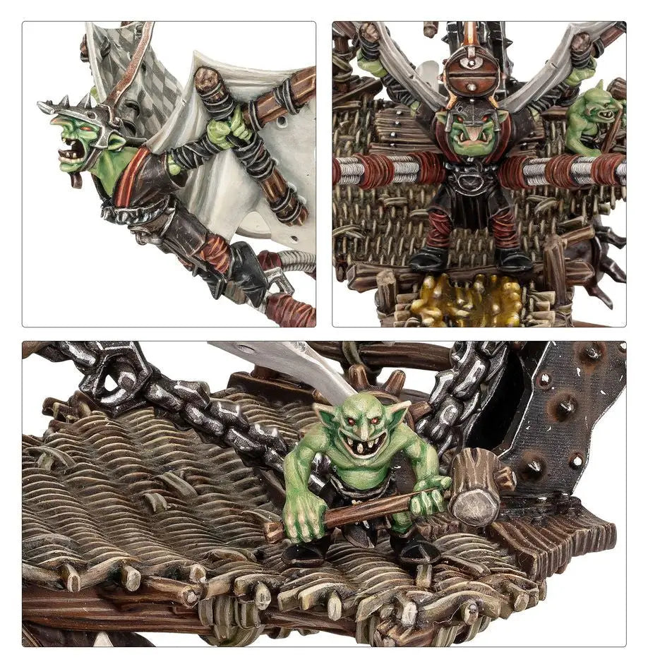 Ork war machine in Warhammer Gloomspite Gitz Doom Diver Catapult product image