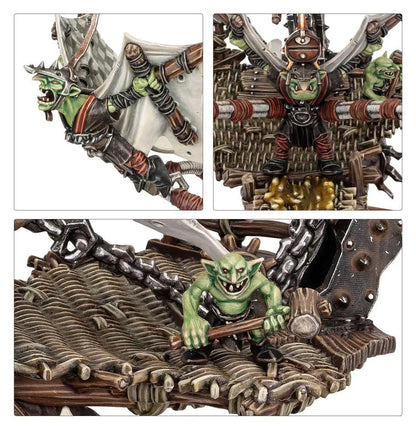 Ork war machine in Warhammer Gloomspite Gitz Doom Diver Catapult product image