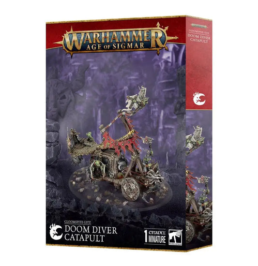 Warhammer Age of Sigmar Doom Diver Catapult miniature from Gloomspite Gitz collection