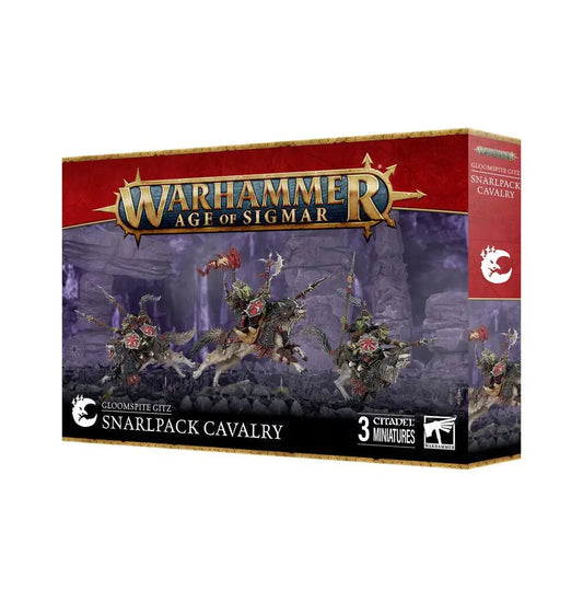 Warhammer Age of Sigmar Snarlpack Cavalry box featuring Giant Snarlfangs for collectors