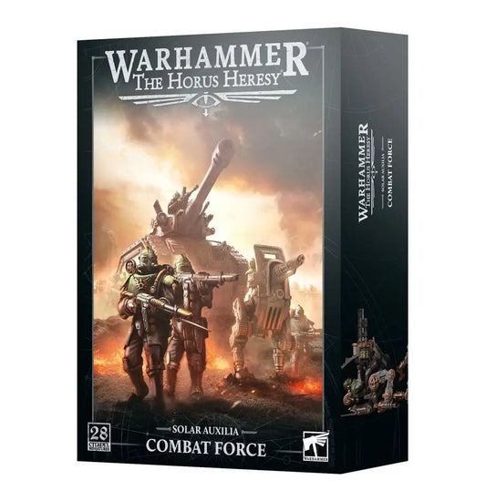 Warhammer HORUS HERESY Solar Auxilia Combat Force box set with command section