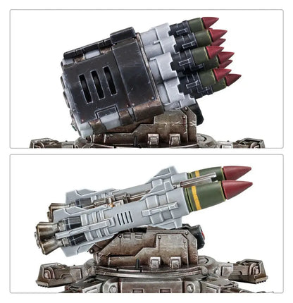 Tarantula missile batteries weapon platform from Warhammer L/ASTARTES Tarantula Missile Battery