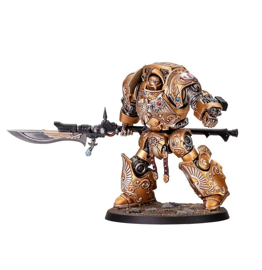Warhammer: LEGIO CUSTODES: CUSTODIAN DREADNOUGHT - Action Figure & Toy