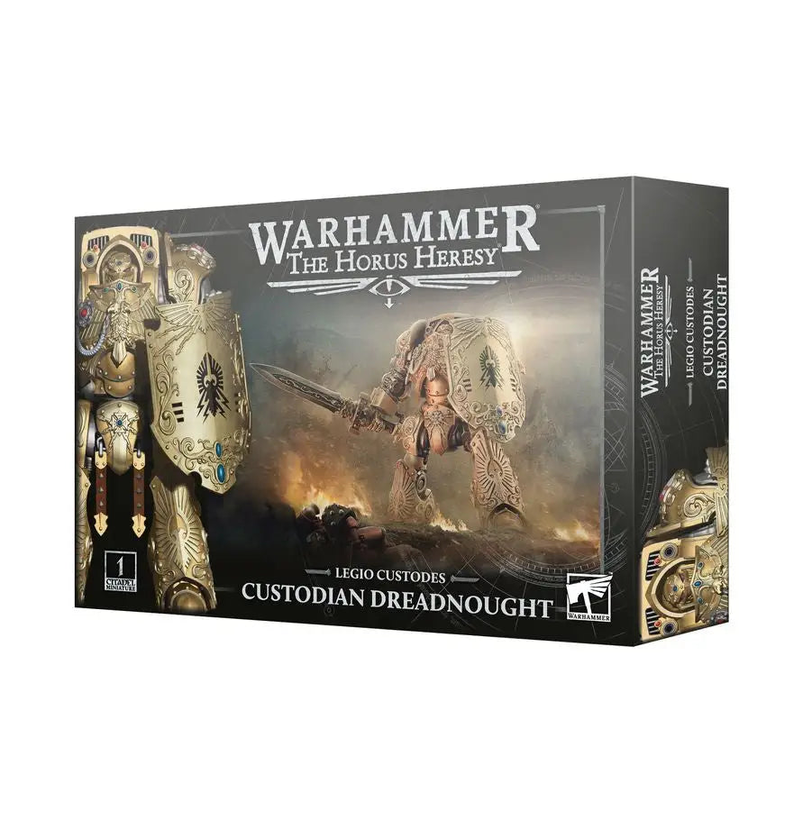 Warhammer: LEGIO CUSTODES: CUSTODIAN DREADNOUGHT - Action Figure & Toy