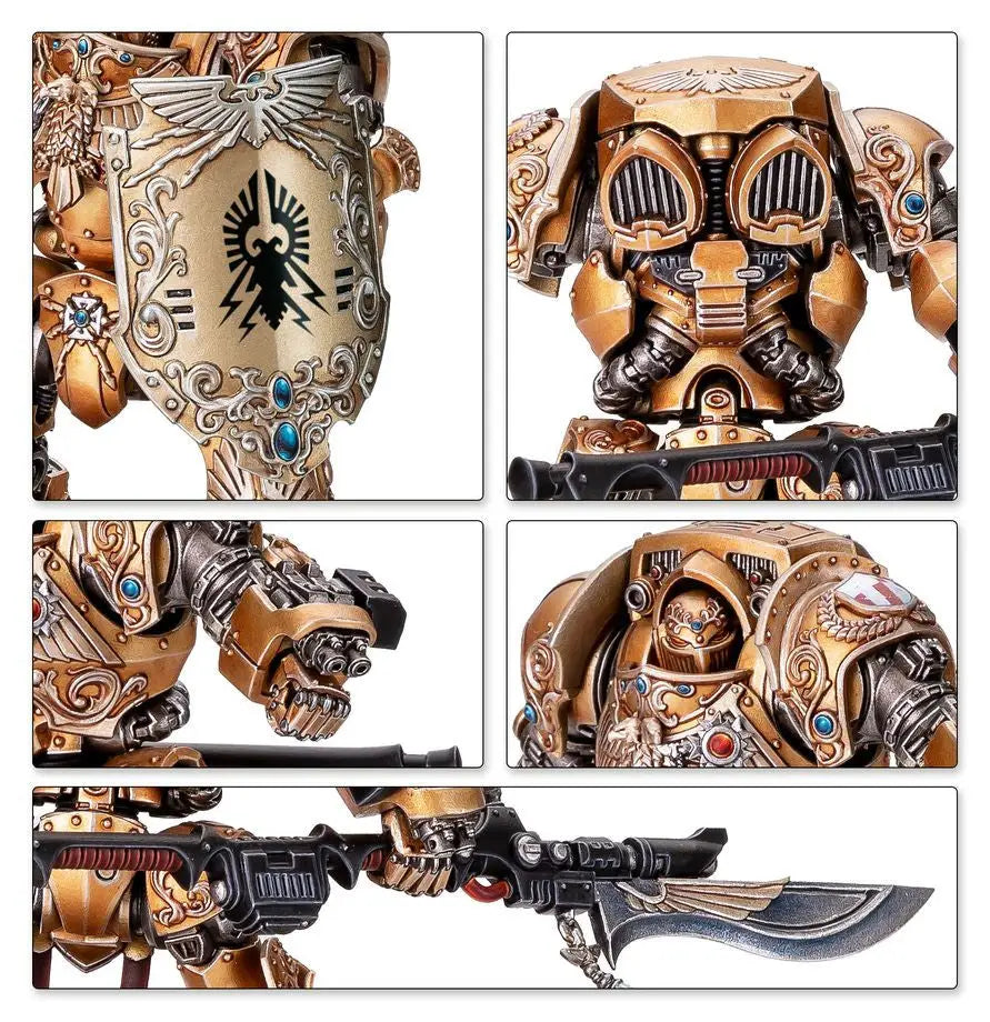 Warhammer: LEGIO CUSTODES: CUSTODIAN DREADNOUGHT - Action Figure & Toy