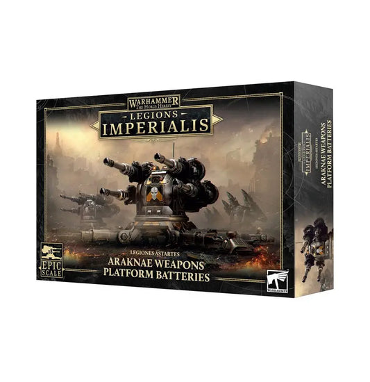 Warhammer: LEGION/IMPERIALIS: ARAKNAE WEAPONS PLATFORM BATTERIES - Collectibles