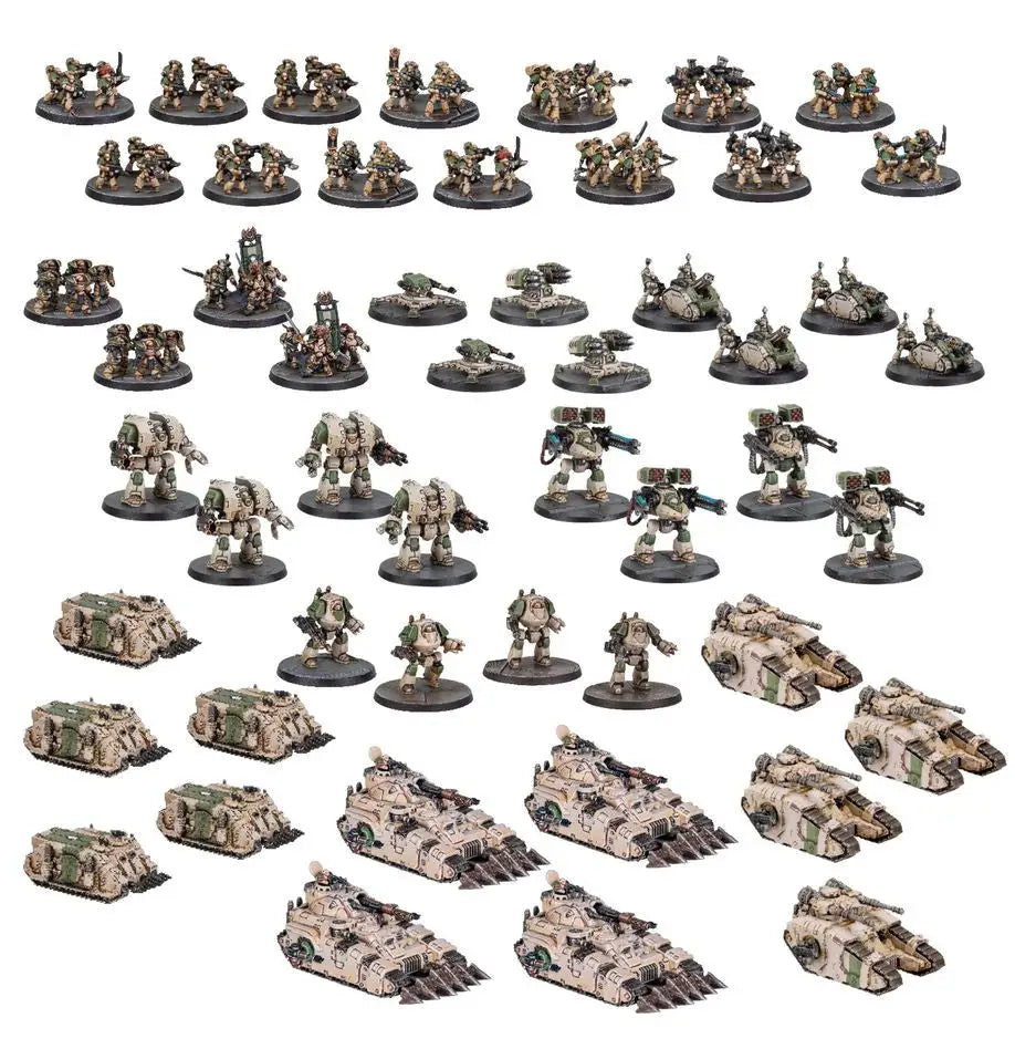 Warhammer: Legions Imperialis: Legiones Astartes Combat Force - Miniatures Set