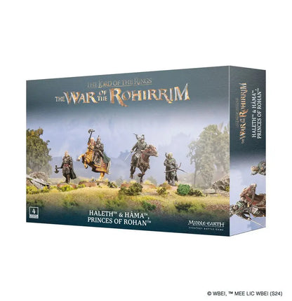 The Lord of the Rings: The War of the Rohirrim miniatures box for collectible trading cards