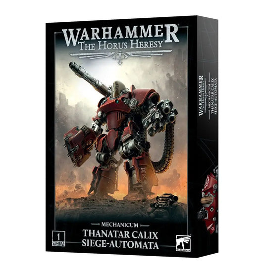 Warhammer Thanatar Calix Siege-Automata box for thanatar calix enthusiasts and collectors