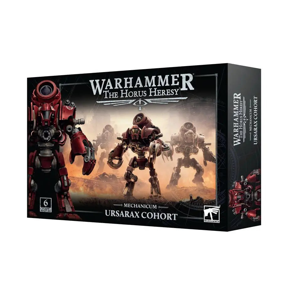 Warhammer Mechanicum Ursarax Cohort box for gaming and collectible trading cards