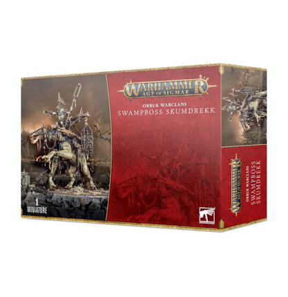 Warhammer Age of Sigmar Orruk Warclans Swampboss Skumdrekk miniature model kit