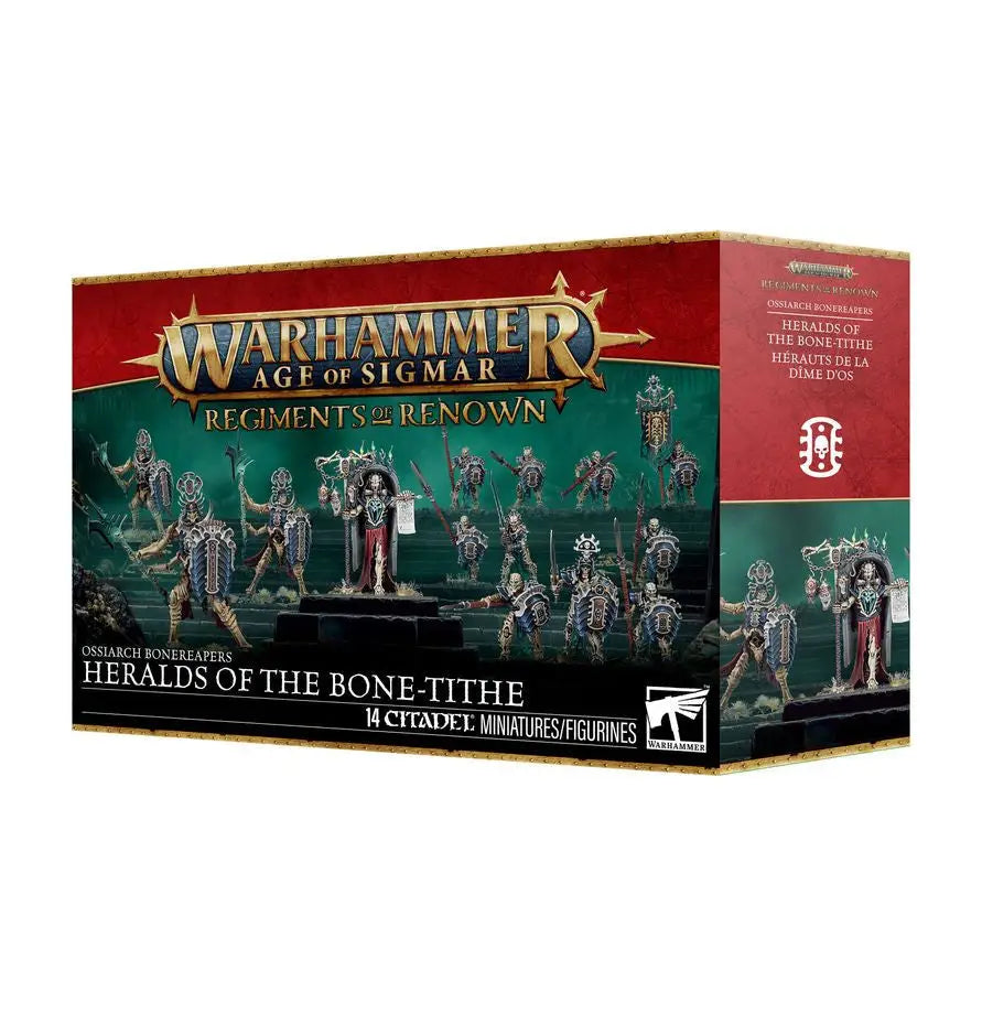 Warhammer: OSSIARCH BONEREAPERS: HERALDS/BONE-TITHE - Collectibles