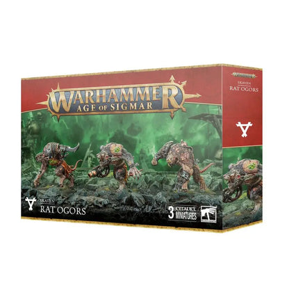 Warhammer Age of Sigmar Rat Ogors game box featuring monstrous rat creatures