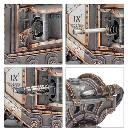 Warhammer 40K Malcador Infernus Solar Auxilia vehicle components for model building