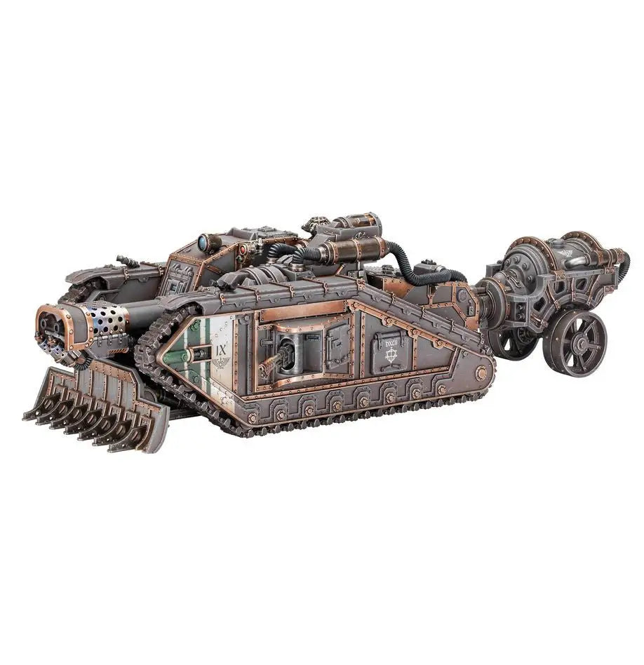 Warhammer SOLAR AUXILIA Malcador Infernus Adeptus Mechanicus tank illustration