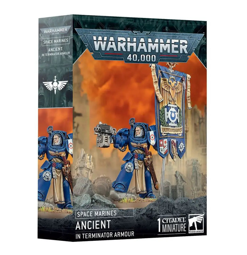 Warhammer: SPACE MARINES: ANCIENT IN TERMINATOR ARMOUR - Collectibles