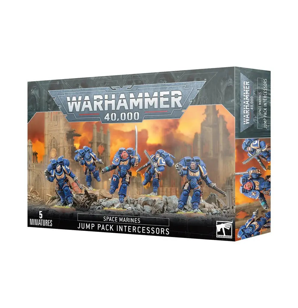Warhammer: SPACE MARINES JUMP PACK INTERCESSORS - Other