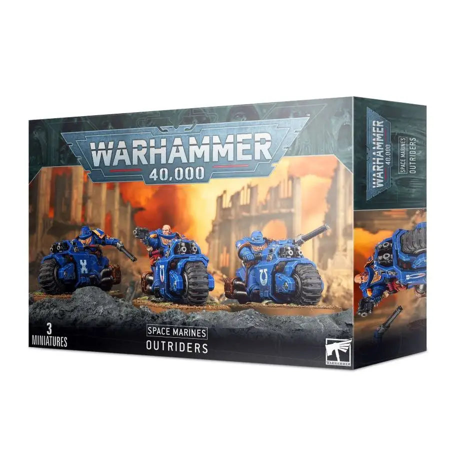 Warhammer: SPACE MARINES OUTRIDERS - Miniatures