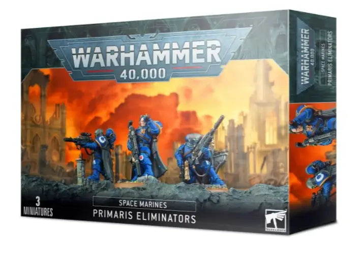 Warhammer Space Marines Primaris Eliminators miniatures set for tabletop gaming