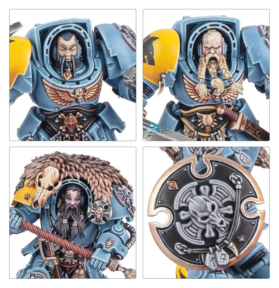 Warhammer: SPACE WOLVES: WOLF GUARD TERMINATORS - Collectibles
