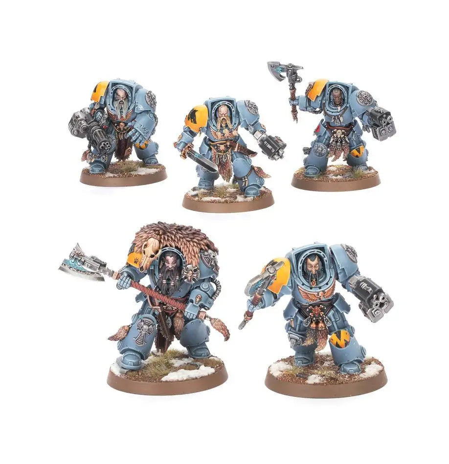 Warhammer: SPACE WOLVES: WOLF GUARD TERMINATORS - Collectibles