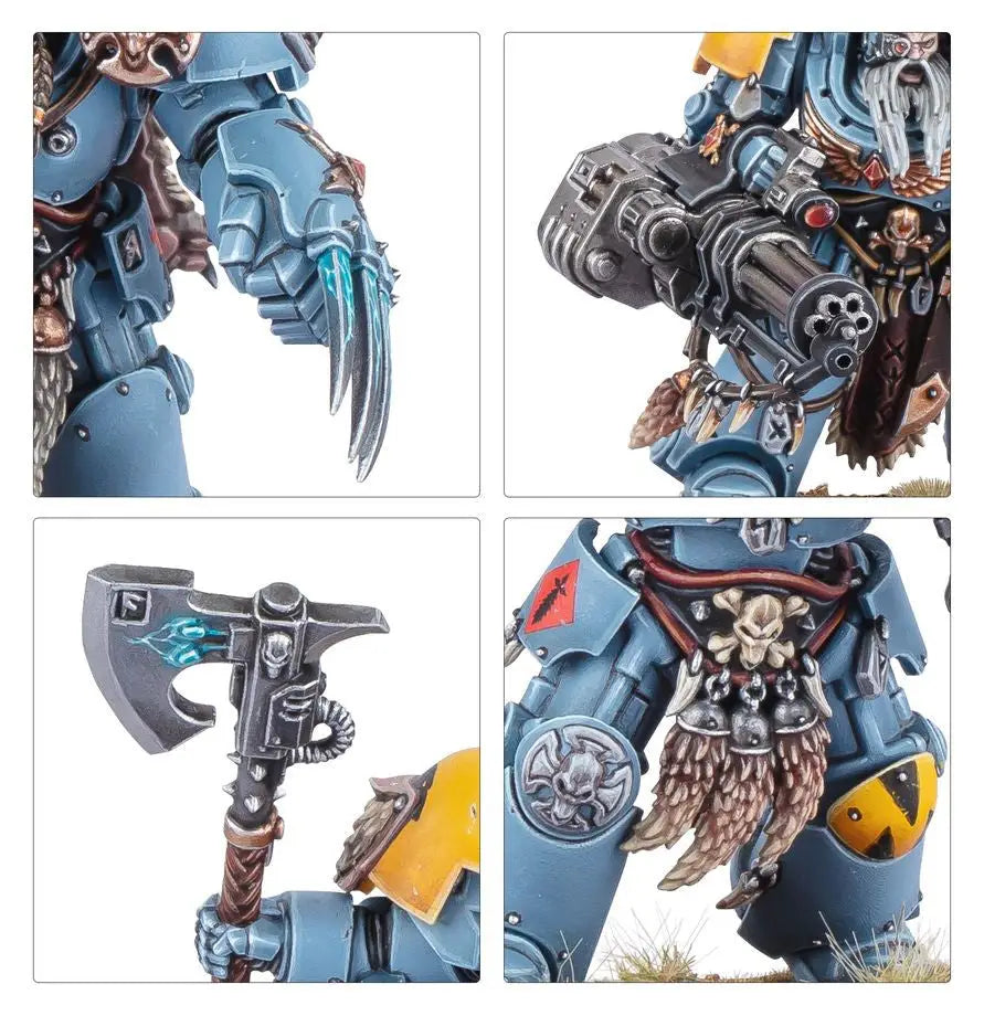 Warhammer: SPACE WOLVES: WOLF GUARD TERMINATORS - Collectibles