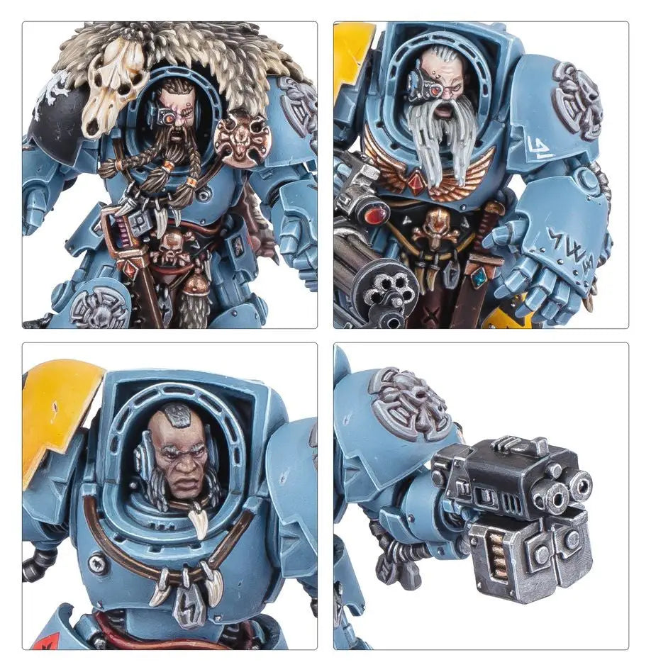 Warhammer: SPACE WOLVES: WOLF GUARD TERMINATORS - Collectibles