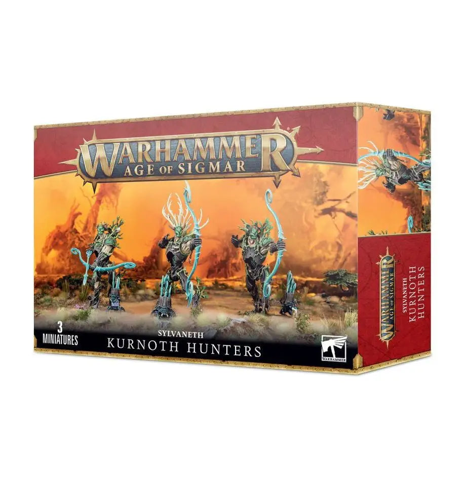 Warhammer Age of Sigmar Sylvaneth Kurnoth Hunters miniature set for tabletop gaming