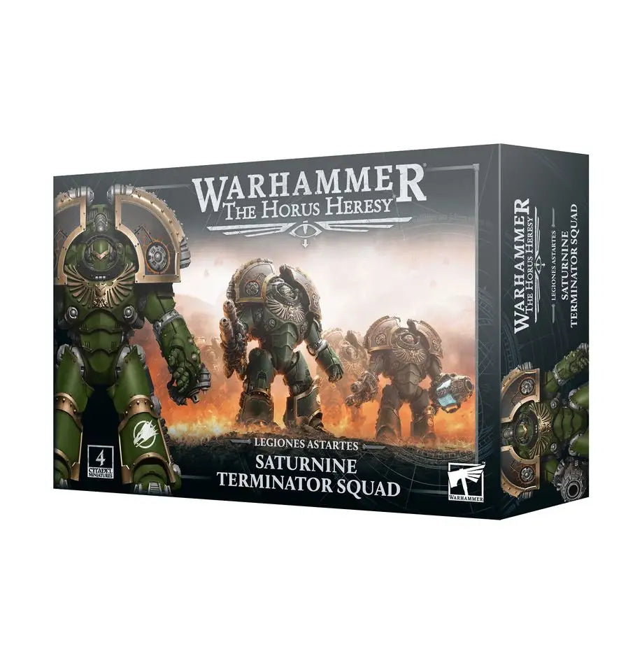 Warhammer The Horus Heresy: Legiones Astartes - Saturnine Terminator Squad - Action Figure & Toy