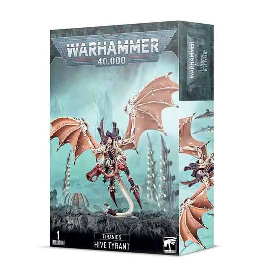 Boxed Warhammer Tyranids Hive Tyrant miniature model kit for tabletop gaming