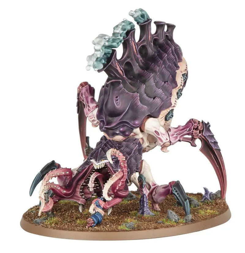 Grotesque alien creature with limbs on circular base from Warhammer: Tyranids: Psychophage