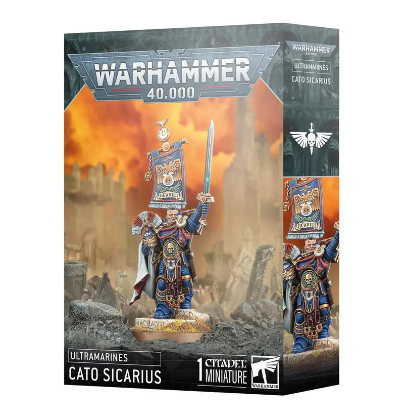 Warhammer: ULTRAMARINES: CATO SICARIUS - Action Figure & Toy