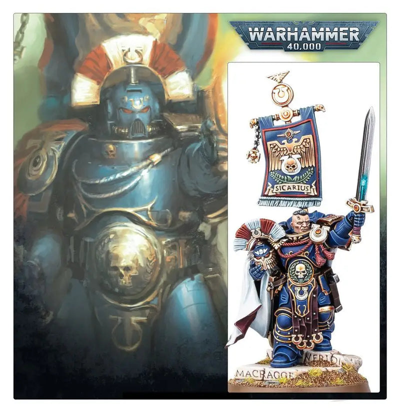 Warhammer: ULTRAMARINES: CATO SICARIUS - Action Figure & Toy