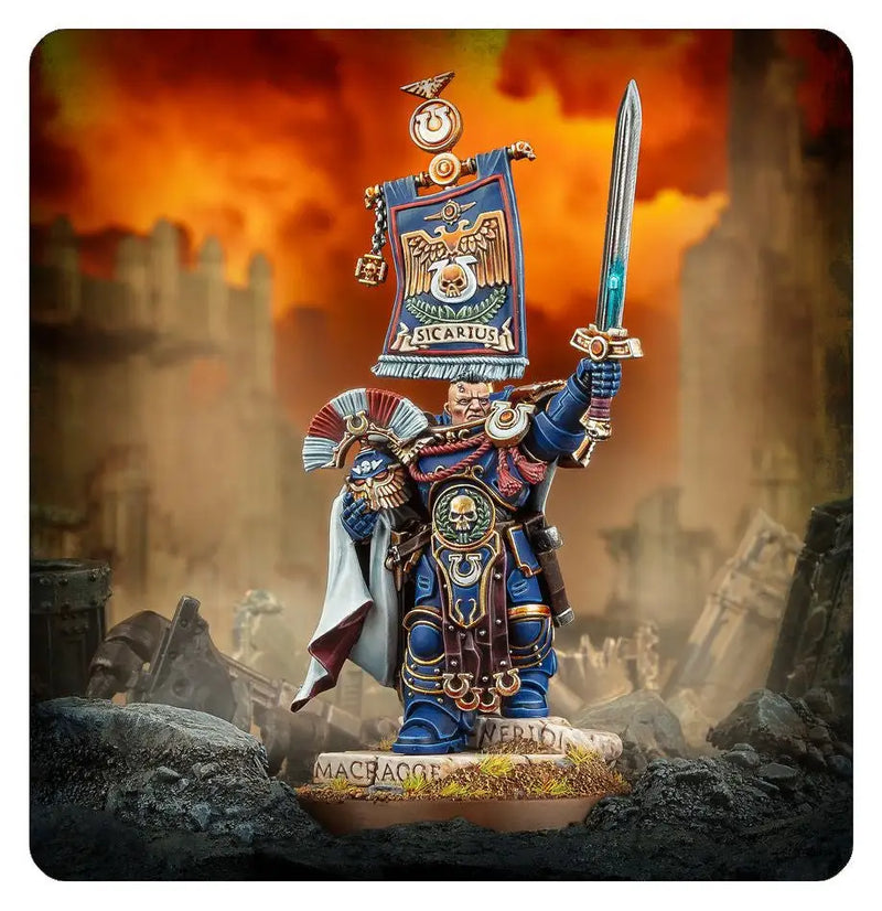 Warhammer: ULTRAMARINES: CATO SICARIUS - Action Figure & Toy