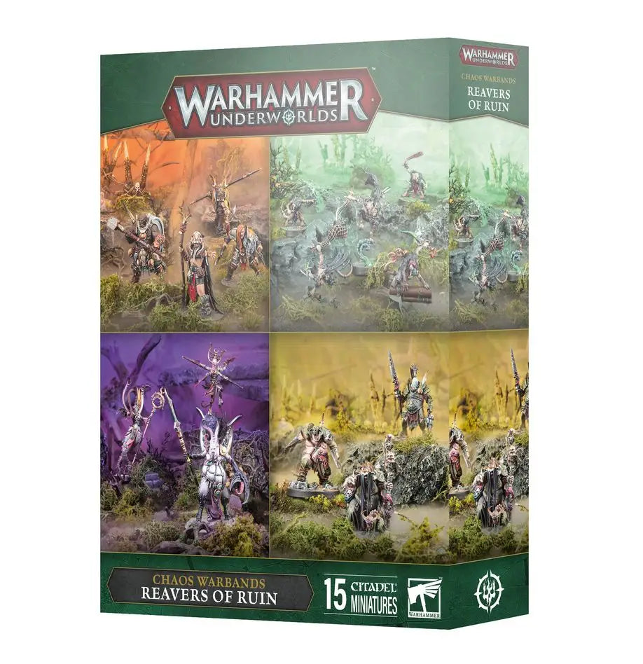 Warhammer Underworlds: Chaos Warbands - Reavers of Ruin - Miniatures - Warhammer AOS