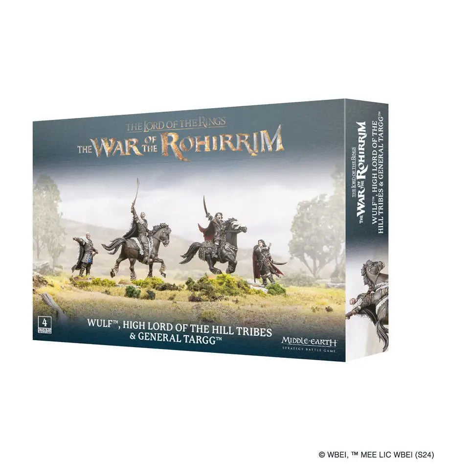 High Lord General Targg miniature set from The Lord of the Rings: War of the Rohirrim