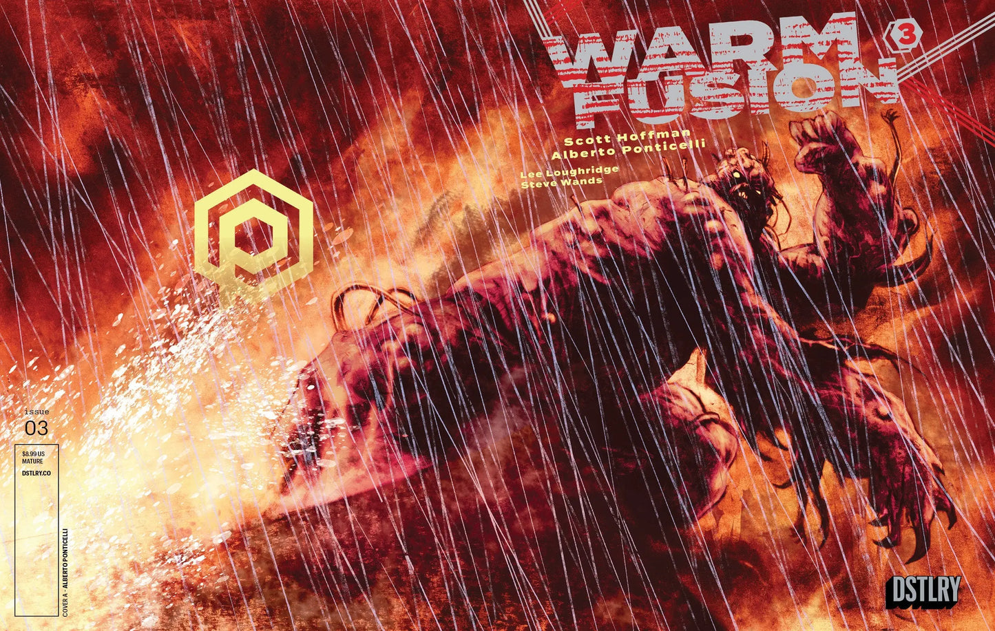 Warm Fusion #3 Cover A Alberto Ponticelli - Back Issues