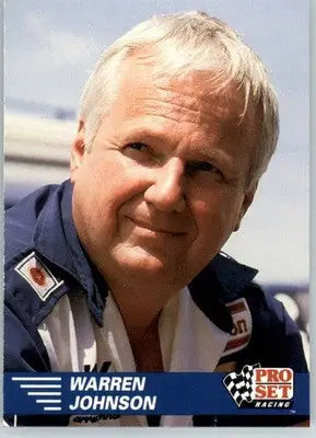 Warren Johnson - 1991 Pro Set NHRA - #38 - Racing - Racing Card Single